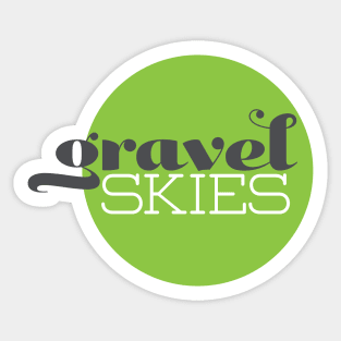 Gravel Skies Sticker